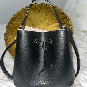 Black kate spade handbag